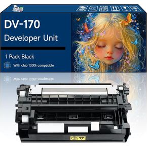 DV-170 Developer Unit Compatible with Toshiba ECOSYS M2035dn M2535dn P2135d P2135dn FS-1035MFP FS-1135MFP FS-1320D Printers (4 Pack Black)