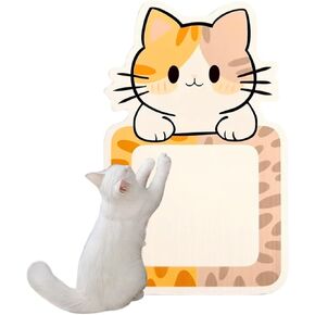 Wall Mounted Cat Scratcher, 2025 New Cat Scratcher Mat, Wall & Floor Cat Scratcher Pad, Self-Adhesive Cat Scratching Mat, Trimmable Self-Adhesive Carpet, Cats Scratchers for Indoor Cats (Colourful-A)