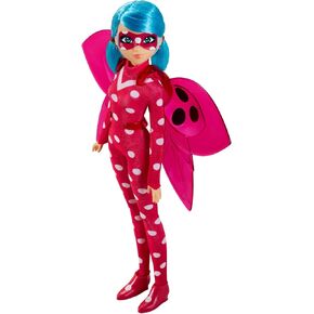 BANDAI Miraculous Ladybug and Cat Noir Toys Rena Rouge Fashion Doll | Articulated 26cm Rena Rouge Doll with Accessories Kwami | Alya Superhero Figurine Gifts