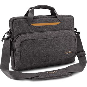 SHAUN JACKSON DESIGN FJ3.0-11PLGRY Flak Jacket Plus 3.0 Laptop Computer Shoulder Bag, 11"