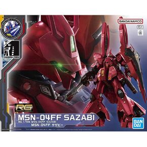 BANDAI Gundam Side-F Limited Item RG 1/144 MSN-04FF SAZABI