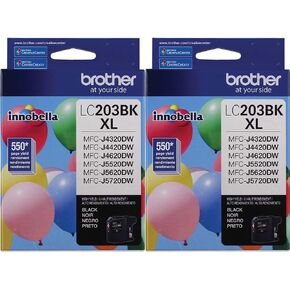 الأخ الأصلي innobella LC203BK High Livel حبر أسود خرطوشة