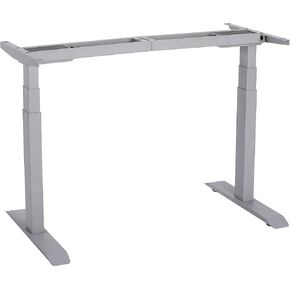 UNICOO Electric Standing Desk Legs with Dual Motor, 3 Stage Adjustable Frame, 4 Memory Keypad Base - Enhance Your Workspace with Stability and Flexibility