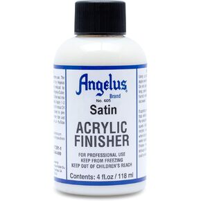 Angelus Acrylic Leather Paint Satin Finisher #605-4 Oonces