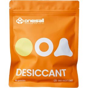 oneisall 6 Packs Pet Dry Food Desiccant Bag for Automatic Cat Feeders, Keep Pet Food Dry and Fresh, Suitable for All of oneisall Cat Feeders