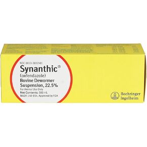 Synanthic Bovine Dewormer Suspension 22.5%, 500 ml