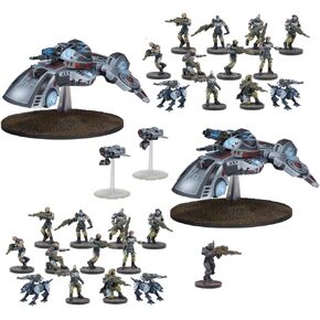 Mantic Games. Firefight Enforcer Pathfinder Recon Force. MGFFE301, Unpainted and unassembled