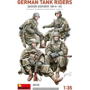 Miniart Sprue Brothers 1:35 German Tank Riders Winter Uniform 1944-45 Set Figure ، MIA35370