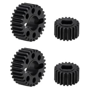 Vanquish F10 Portal Gears, 1/10 Steel 28/20T Gears for 1/10 RC Crawler Vanquish VS4-10 Phoenix F10 Portal Axles Upgrades (4 Pcs)