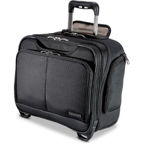 Ricardo Beverly Hills Flight Essentials Softside Wheel-A-Board Bag, Rolling Laptop Carry-On Luggage, Durable Ballistic Nylon Fabric, Water and Stain Resistant, Men and Women, 16.5-Inches Wide