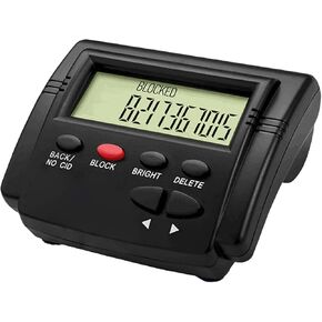 TelPal Call Blocker Box for Landline Phones with Caller ID Display, 4000 Number Capacity - to Block Hidden Numbers, Telemarketer Calls, Nuisance Calls, Hidden Numbers,Area Codes & Spam Calls