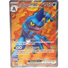 Pokemon - Toxicroak ex 232/198 - Scarlet & Violet - Ultra Rare - Holo Full Art