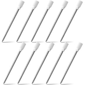 10pcs Replaceable Ballpoint Pen Refills,Black