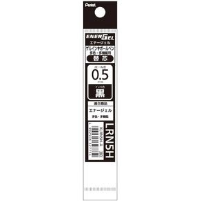 Pentel LRN5H XLRN5H-A Ballpoint Pen Refill, Black, Set of 10