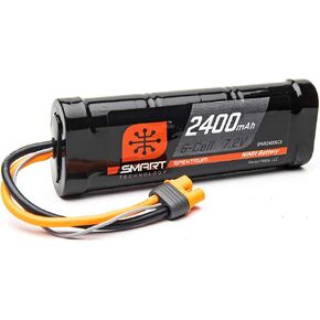 Spektrum 2400mAh 6-Cell 7.2V Smart NiMH Battery IC3, SPMX24006C3
