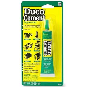 Duco Cement Multi-Purpose Household Glue 1 fl oz (pack of 2)