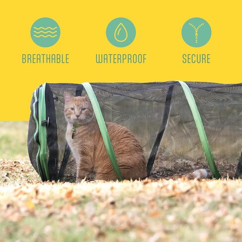 Kitty City Large Outdoor 20-Foot Play Tunnel Only in Saudi Arabia