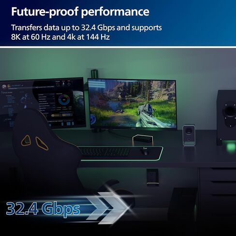 محول فيليبس USB C إلى HDMI، النوع C، 60 هرتز، أحادي الاتجاه، تصميم مضغوط، يعمل مع أجهزة التلفاز الذكية، روكو، فاير ستيك، بلو راي، أجهزة البث، الشاشات، أجهزة العرض، أسود، SWU7114A/27 in Saudi Arabia