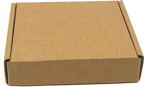 Small Cardboard Shipping Box Mailers 6x4x1.6 Inch Corrugated Packaging Storage Boxes 50 Pack (Inside Size: 5.3 x 3.8 x 1.5") in Kuwait