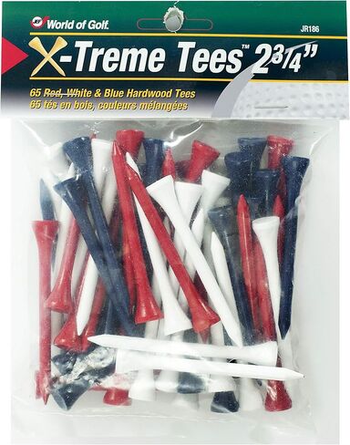JEF WORLD OF GOLF Gifts and Gallery, Inc. 2 3/4-Inch Extreme Tee - 65 Pack in Saudi Arabia