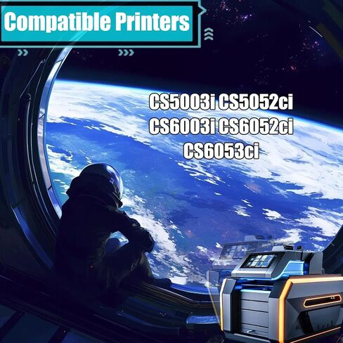 Replacement Parts Developer Unit DV-8550 Compatible with Copystar CS5003i CS5052ci CS6003i CS6052ci CS6053ci Printers, Contains Chip and Clear Printing (4-Pack BK/C/M/Y) in Saudi Arabia
