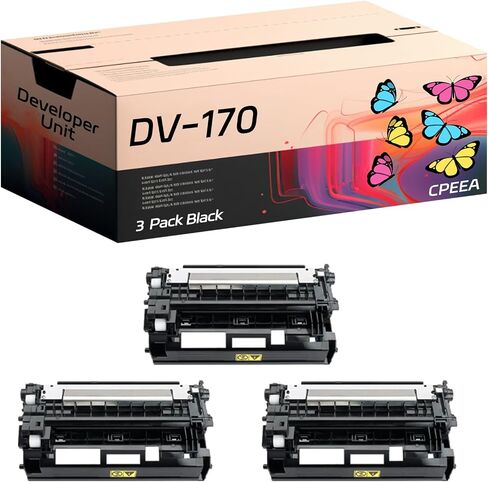 Compatible for Toshiba DV-170 Developer Unit Work for Toshiba ECOSYS M2035dn M2535dn P2135d P2135dn FS-1035MFP FS-1135MFP FS-1320D Printers (2-Pack Black) in Kuwait