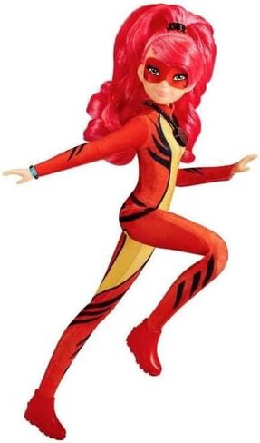 Bandai Miraculous Ladybug و Cat Noir Toys Rena Rouge Fashion Doll | مفصلية 26 سم دمية رينا روج مع الملحقات Kwami | هدايا التمييز الخارقة أليا in Saudi Arabia