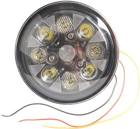 مصباح عمل LED مستدير مختوم 12 فولت مصباح زراعي Hi-lo متوافق مع John Deeretractor 1020، 1040، 1120، 1130، 1140، 1520، 1530، 1630، 1640 للزراعة الخفيفة للطرق الوعرة in Saudi Arabia