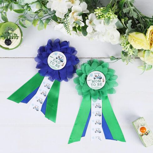 Cloud Baby Shower Maternity Sash Kit - Cloud Theme Baby Shower Belly Belt and Mom to Be & Dad to Be Corsage Pins, New Parents Pregnancy Photo Props Party Supplies in Kuwait