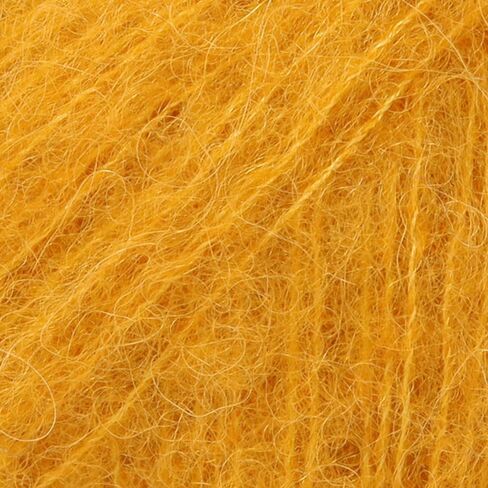 Fluffy Superfine Alpaca and Silk Yarn, Drops Brushed Alpaca Silk, Light and Warm 0.9 oz 153 Yards per Ball (05 Beige) in Saudi Arabia