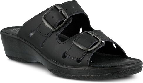 Flexus Women's Decca Slide Sandal Tan EU 41 / US 9.5-10 in Saudi Arabia