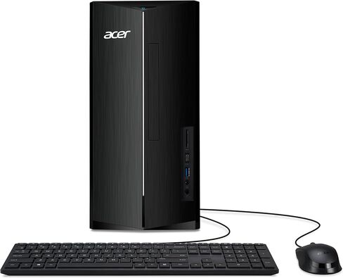 سطح المكتب آيسر أسباير TC-1775-UR12 | معالج انتل كور i5-14400 10 كور | 16 جيجابايت 4800 ميجا هرتز DDR5 | 512 جيجابايت M.2 2280 PCIe Gen 4 SSD | قارئ بطاقة SD | إنتل واي فاي 6E AX211 | ويندوز 11 هوم in Saudi Arabia