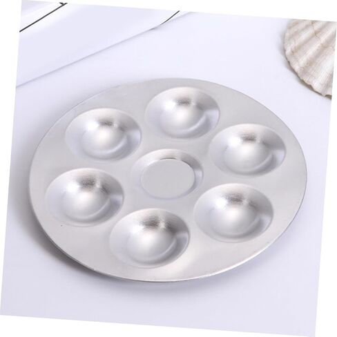 2 PCS الصباغ الصباغ الصباغ الصباغ الصباغية من الفولاذ المقاوم للصدأ لوحات ألوان للطلاب الفنانين والمشاريع الفنية DIY in Saudi Arabia