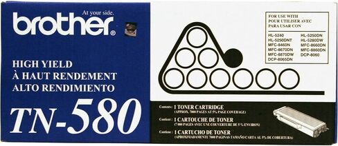 Brother TN-550 5240 5250 5280 8060 8065 8670 Toner Cartridge (Black) in Retail Packaging in Saudi Arabia