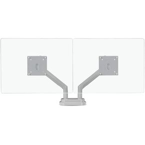 Zilker Dual Monitor Arm (Gray) by Uplift Desk