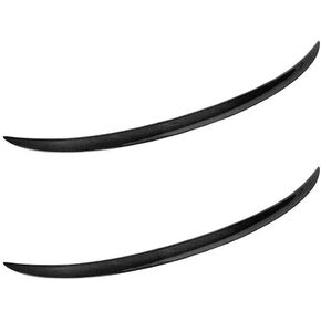 2 Set of - for BMW for M3 2021-2023 3- Style Trunk Spoiler Wing Lid Carbon Fiber Rear Upper