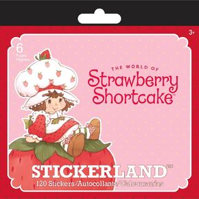 Strawberry Shortcake Mini Stickerland Pad - 6 Page