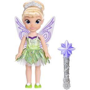 Disney Tinker Bell Doll, 14 Inches Tall, Light-Up Wand, 100th Anniversary Celebration