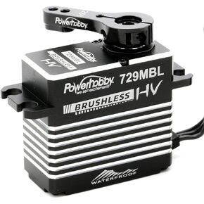 729MBL HV Waterproof Brushless Steel Gear Servo/Aluminum Case