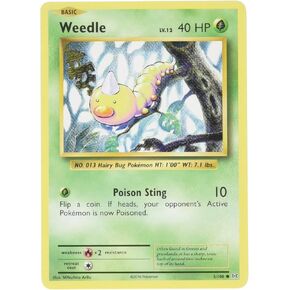 Pokemon - Weedle (5/108) - XY Evolutions