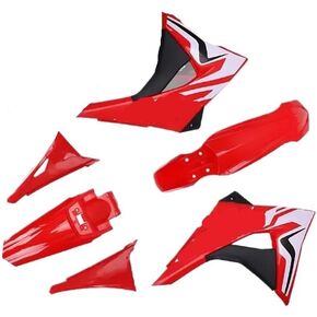 Motorcycle Side Spoiler Motorcycles Accessories Front Rear Spoiler Side Panel Cover Set for CRF 230F 2020 Fairing Side Panel Cover Fairing Guard