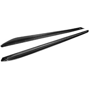 Sport Style Bright Black Side Skirt Bumper Spoiler Splitters Compatible for BMW 3 Series G20 G21