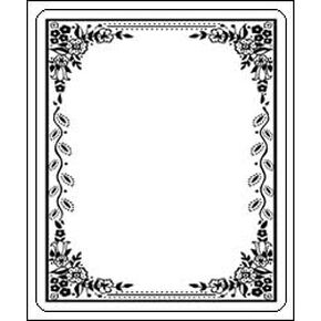 Preprinted Bookplates Elegant Border 150 Pack_AB_AB