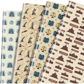Programmer Wrapping Paper 12 Sheets Coding Themed Gift Wrap,Keyboard,Computer,Code Designs,Programmer Themed Packing Paper for Developers,Tech Enthusiasts,Developers,20"×28"