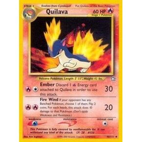 Pokemon - Quilava (46) - Neo Genesis