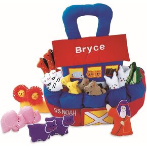 Noah's Ark Adventure Soft Play Set Personalized Interactive Play Activity for Toddlers and Children | Educational Cloth Pretend Bible Fabric Play Toy