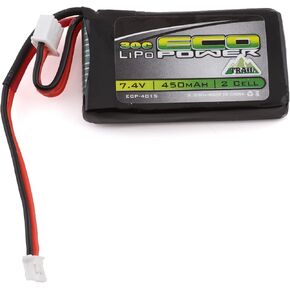 "Trail SCX24 2S 30C LiPo Battery w/PH2.0 Connector (7.4V/450mAh)