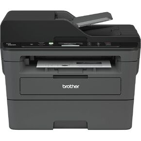 Brother DCP-L2550DWB All-in-One Wireless Monochrome Laser Printer - Print Scan Copy - 2400 x 600 dpi, 36 ppm, 128MB Memory, 250-Sheet, 50-Sheet ADF, Automatic Duplex Printing, CBMOUN Printer Cable