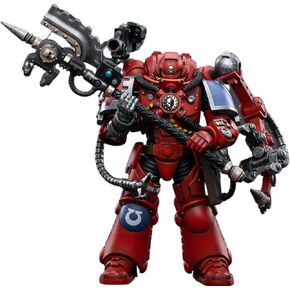 JOYTOY 1/18 Warhammer 40,000 Ultramarines Primaris Techmarine Tybestis Model Action Figure (7.8Inch)