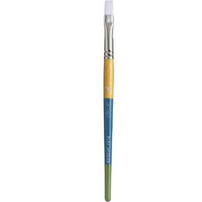 Princeton 9850FS-10 Taklon Flat Shader Snap Brush, Size 10, White